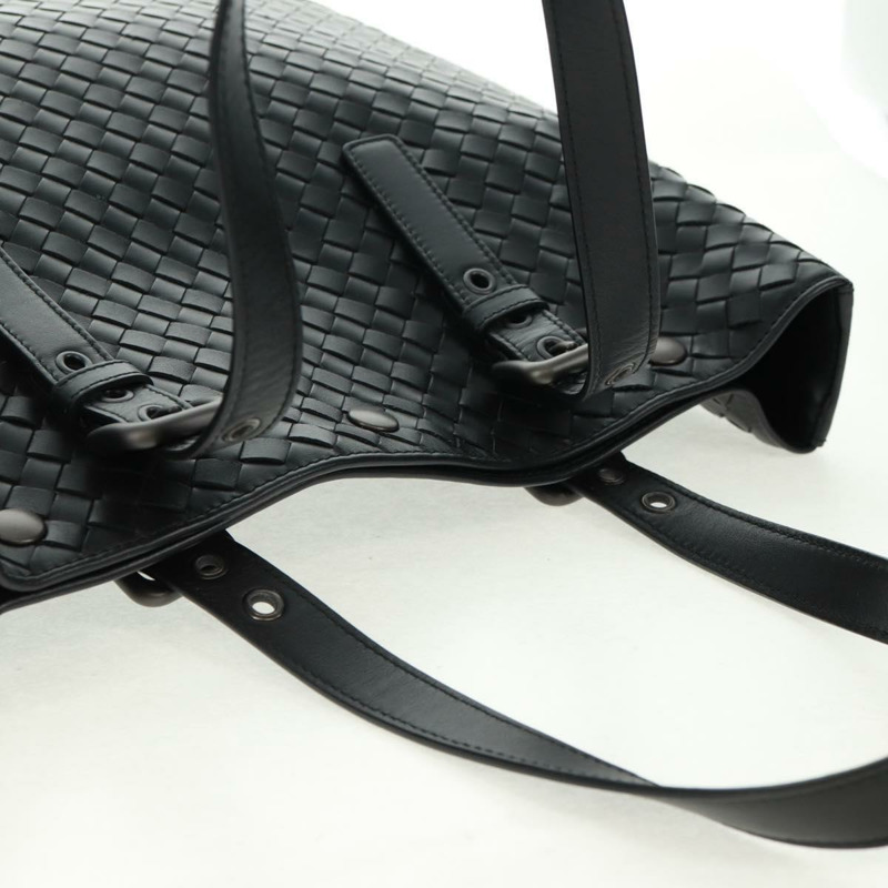 【日本直送】BOTTEGA VENETA INTRECCIATO 皮革手袋 黑色 正品 163890SAM-5