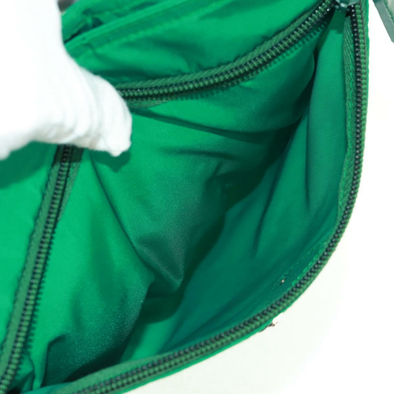 【日本直送】PRADA 單肩包 尼龍 綠色 銀色 正品 164302V-20