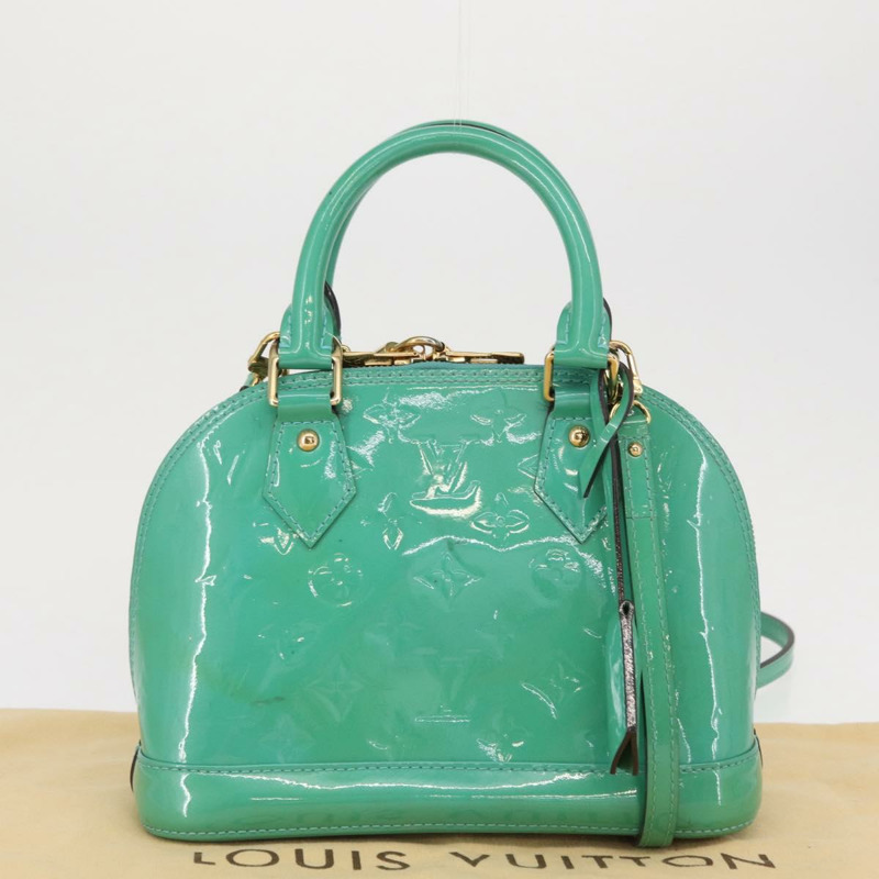 【日本直送】路易威登 Monogram Vernis Alma BB 手提包 Tyu Luco Words M90302 Auth 164314-11