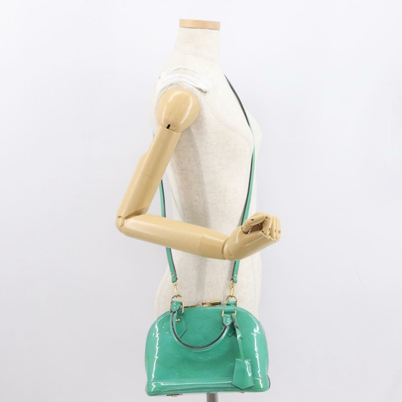 【日本直送】路易威登 Monogram Vernis Alma BB 手提包 Tyu Luco Words M90302 Auth 164314-24