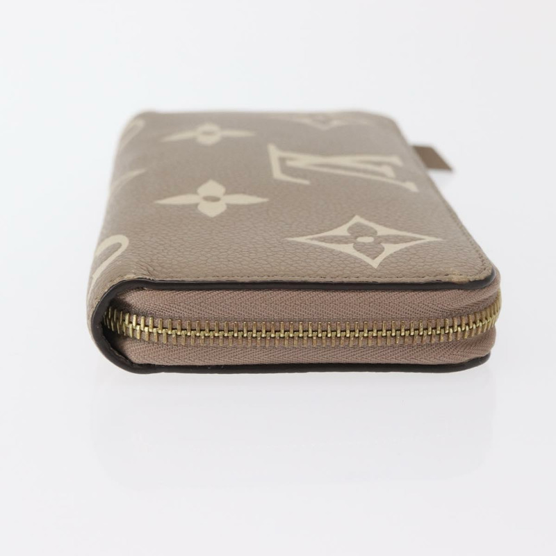 【日本直送】路易威登 雙色 Monogram Empreinte Zippy 皮夾灰色 M69794 正品 163886A-4