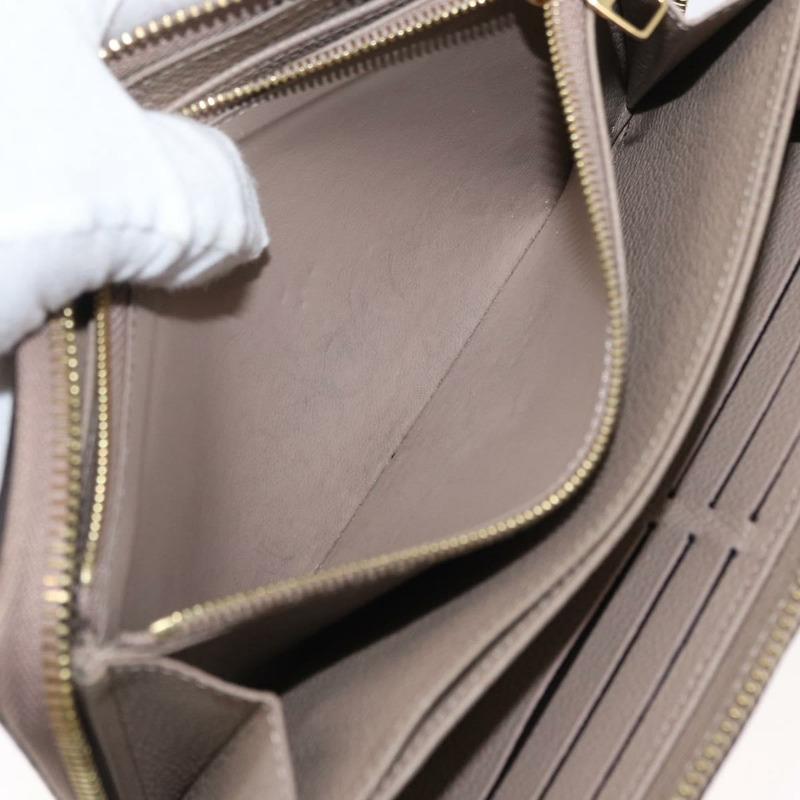 【日本直送】路易威登 雙色 Monogram Empreinte Zippy 皮夾灰色 M69794 正品 163886A-10