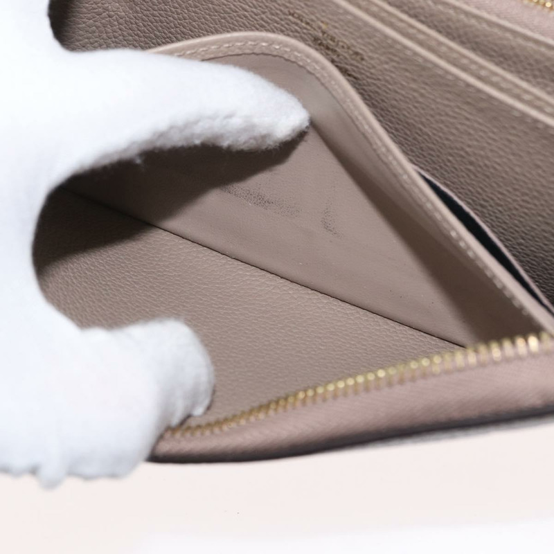 【日本直送】路易威登 雙色 Monogram Empreinte Zippy 皮夾灰色 M69794 正品 163886A-22