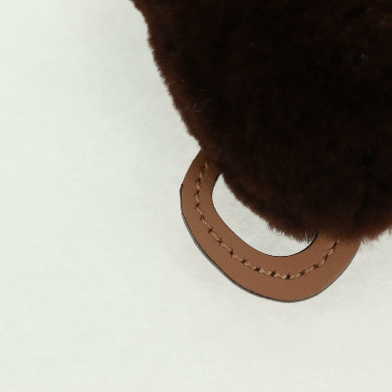 【日本直送】路易威登 (LOUIS VUITTON) 珠寶手提包 Cl 猴子吊飾 毛絨棕色 MP1997 LV Auth 164311M-2