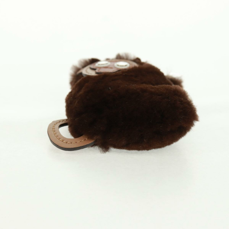 【日本直送】路易威登 (LOUIS VUITTON) 珠寶手提包 Cl 猴子吊飾 毛絨棕色 MP1997 LV Auth 164311M-17