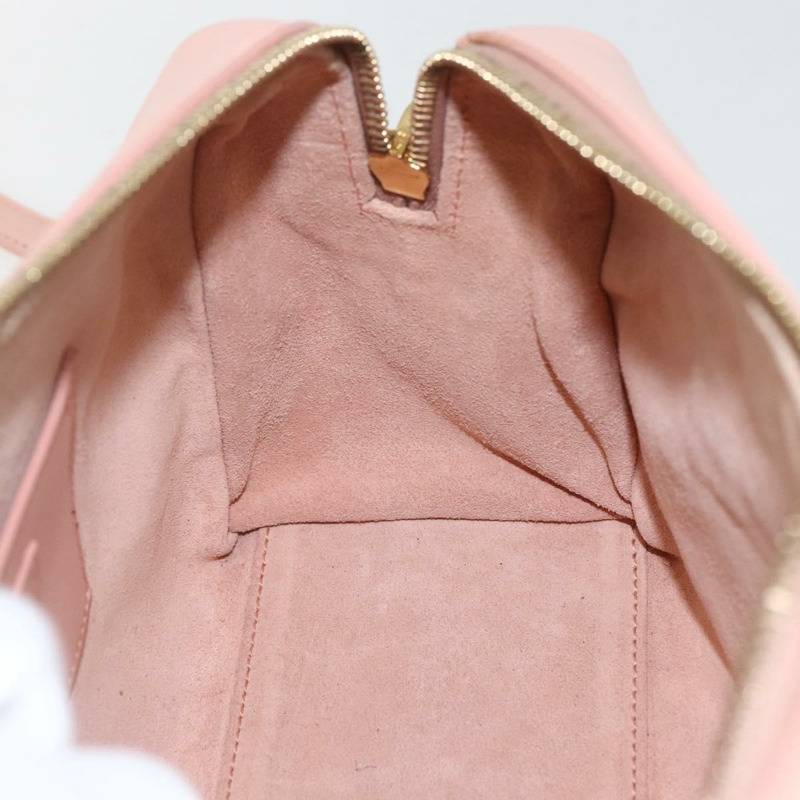 【日本直送】SAINT LAURENT 嬰兒旅行手提包 皮革 粉紅金色 330958 正品 164086V-19