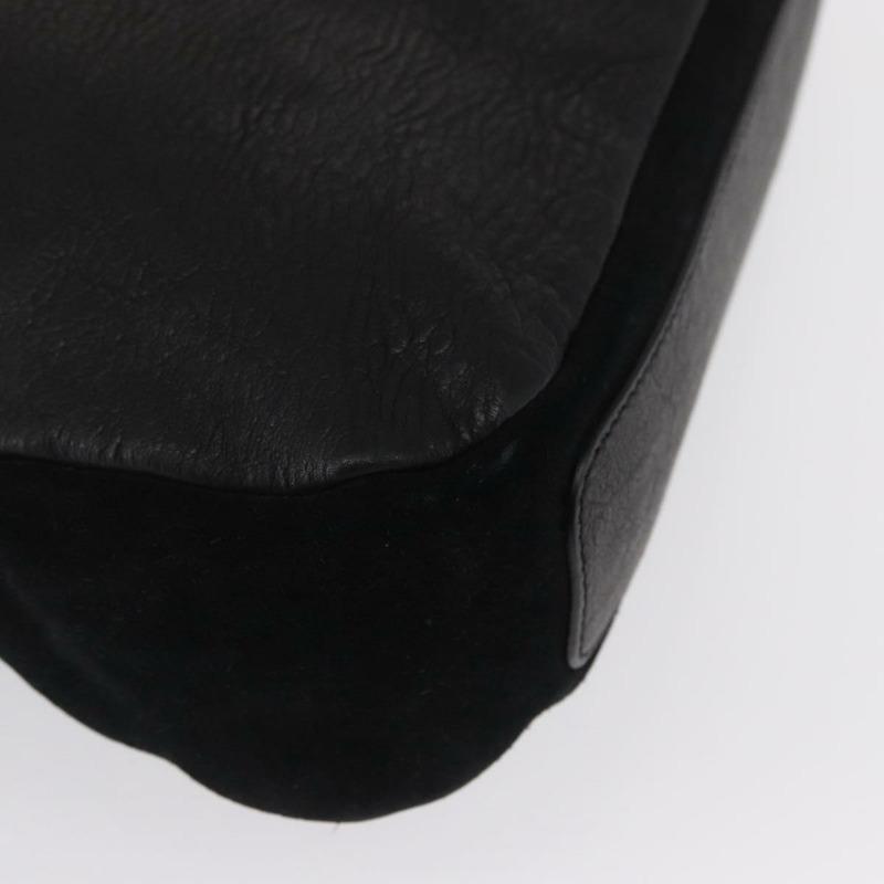 【日本直送】CELINE 黑色金色皮革肩背包，正品編號 157472-13