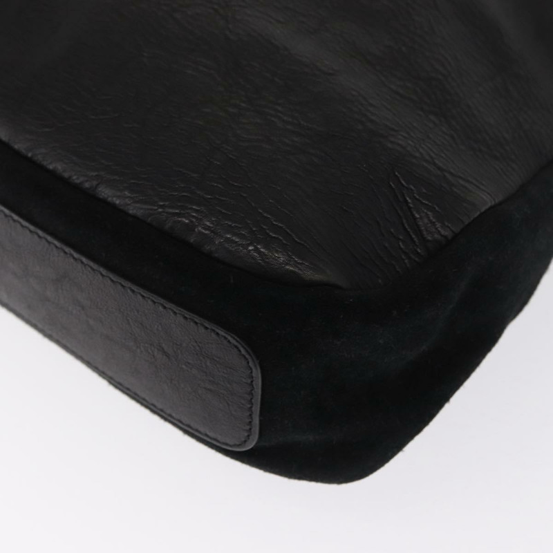 【日本直送】CELINE 黑色金色皮革肩背包，正品編號 157472-14