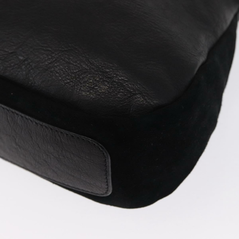 【日本直送】CELINE 黑色金色皮革肩背包，正品編號 157472-16