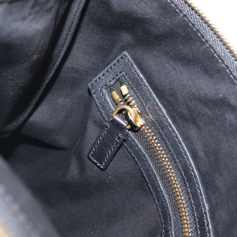 【日本直送】CELINE 黑色金色皮革肩背包，正品編號 157472-21