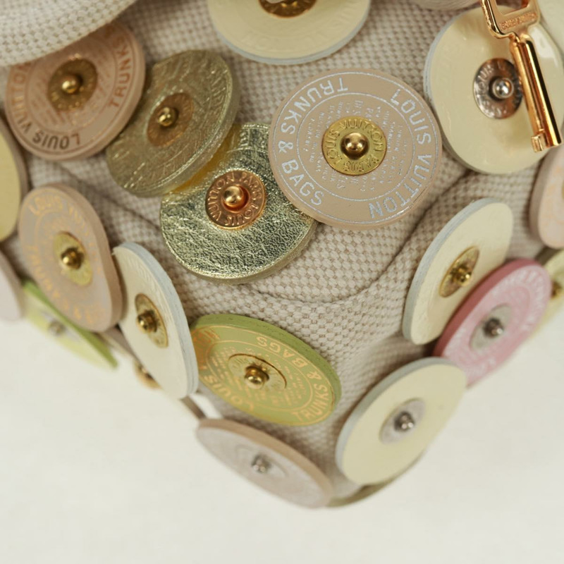 【日本直送】路易威登 Fleur Tinkerbell 手提包 白色皮革 M95407 LV 正品 157462SM-13