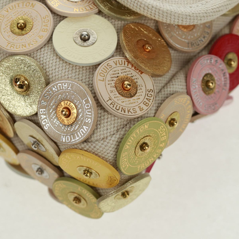 【日本直送】路易威登 Fleur Tinkerbell 手提包 白色皮革 M95407 LV 正品 157462SM-14