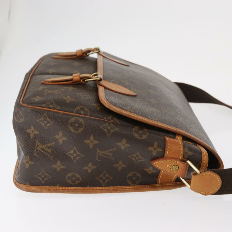 【日本直送】路易威登 Monogram Gibeciere GM 肩背包 M42246 LV Auth 164624-2