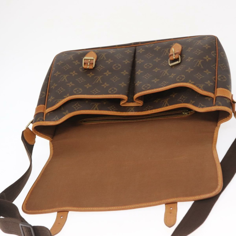 【日本直送】路易威登 Monogram Gibeciere GM 肩背包 M42246 LV Auth 164624-9