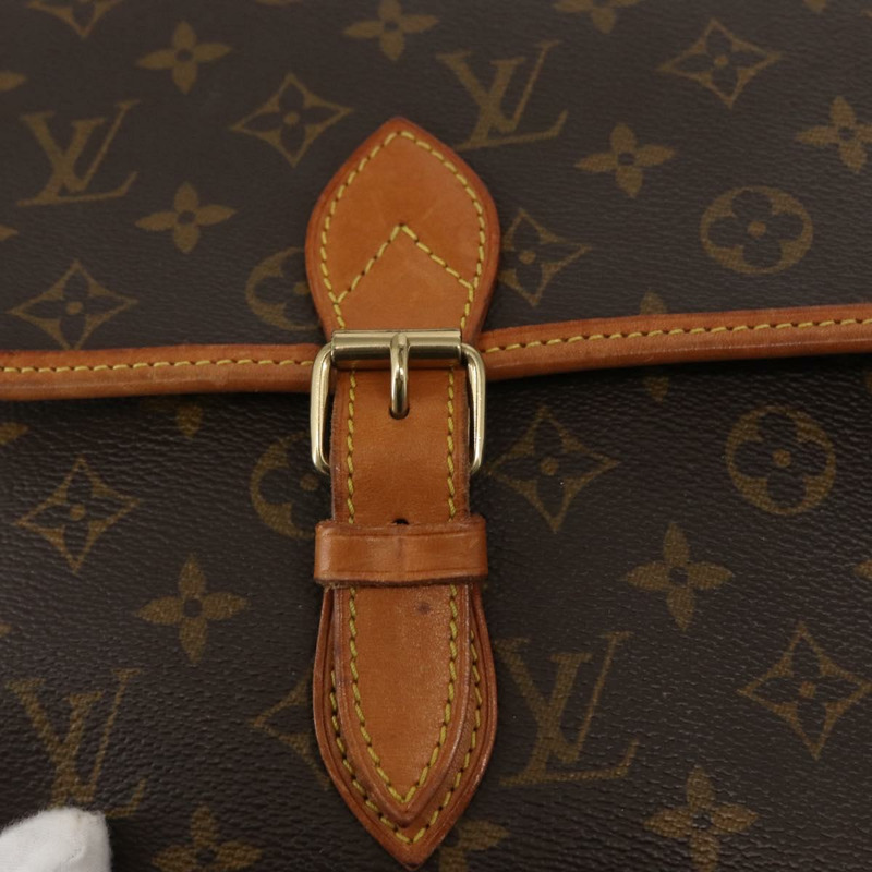 【日本直送】路易威登 Monogram Gibeciere GM 肩背包 M42246 LV Auth 164624-18