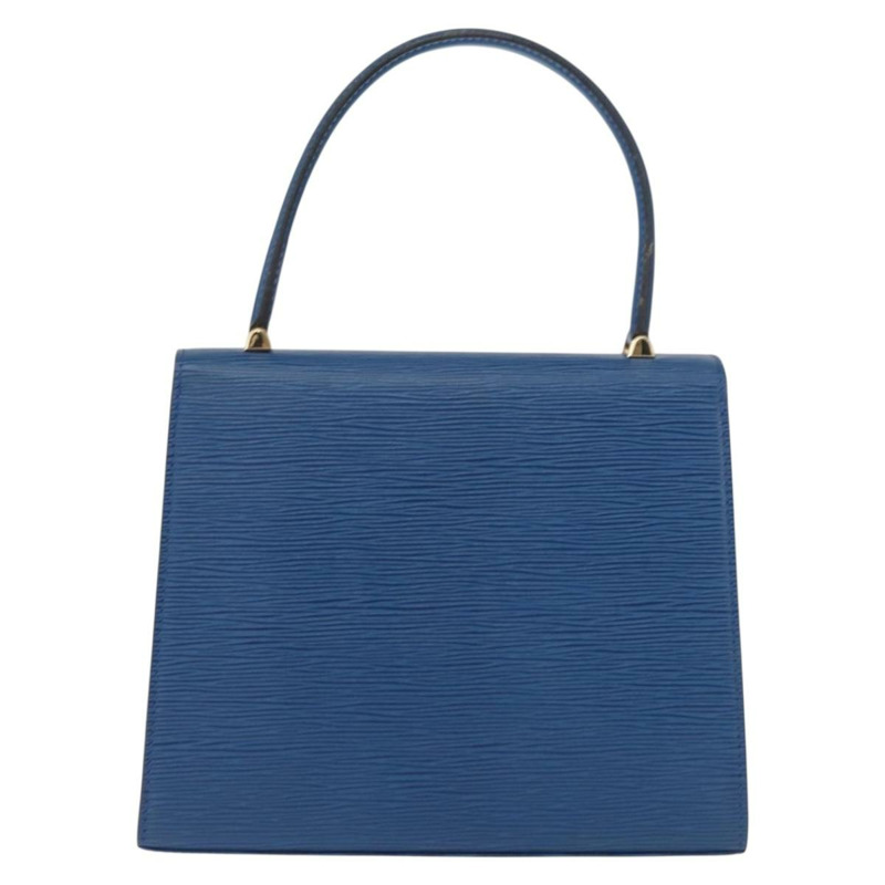 【日本直送】路易威登 Epi Malesherbes 手提包藍色 M52375 LV 正品 163509-1