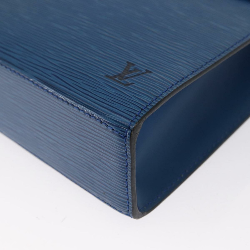 【日本直送】路易威登 Epi Malesherbes 手提包藍色 M52375 LV 正品 163509-13