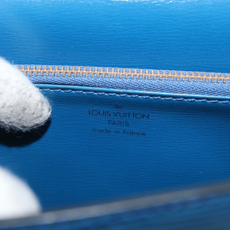 【日本直送】路易威登 Epi Malesherbes 手提包藍色 M52375 LV 正品 163509-18