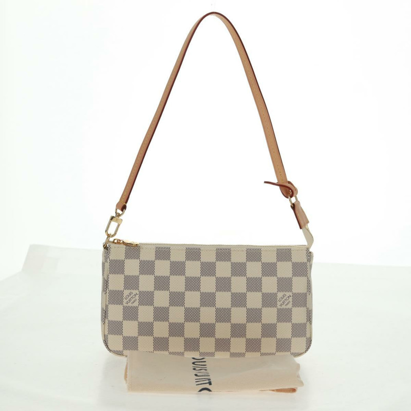 【日本直送】路易威登 Damier Azur 手拿包配件袋 N51986 LV 正品 163703M-11