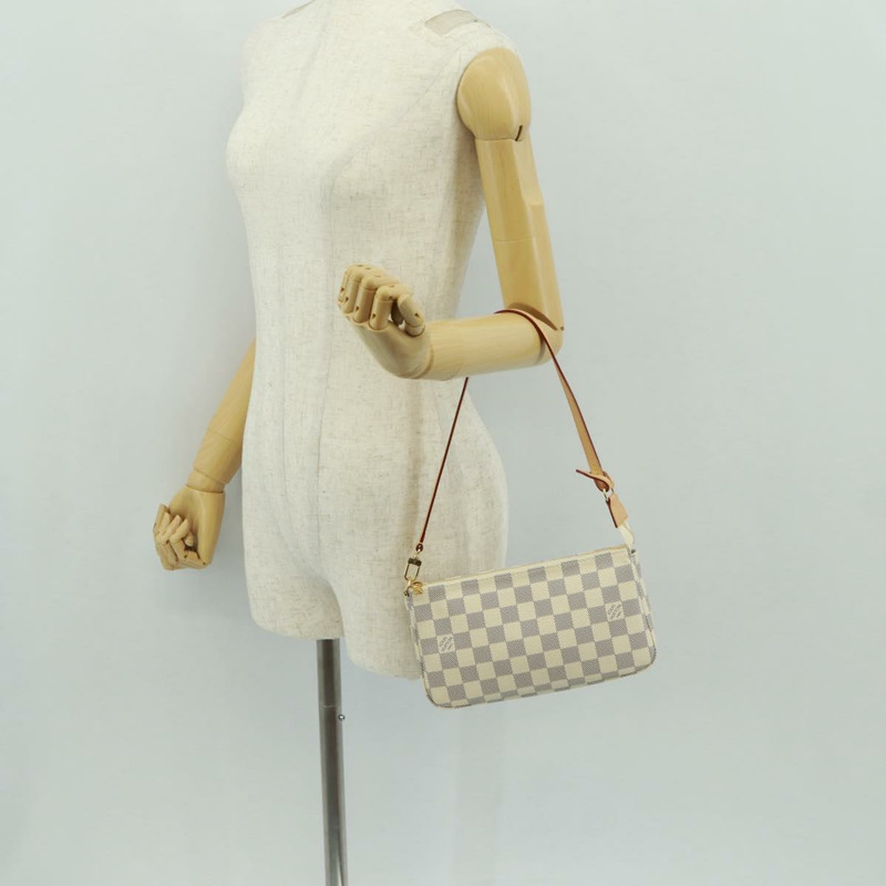 【日本直送】路易威登 Damier Azur 手拿包配件袋 N51986 LV 正品 163703M-21