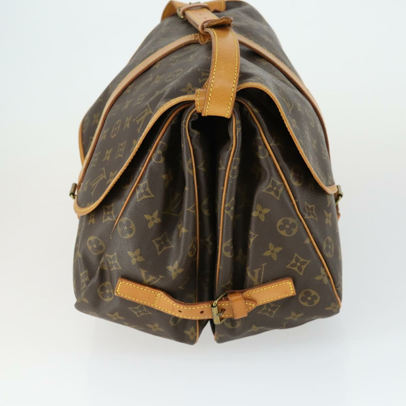 【日本直送】路易威登 Monogram Saumur 35 肩背包 M42254 LV Auth 163546A-3