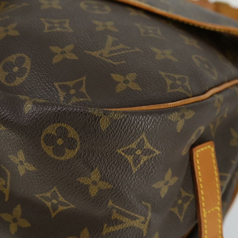 【日本直送】路易威登 Monogram Saumur 35 肩背包 M42254 LV Auth 163546A-13
