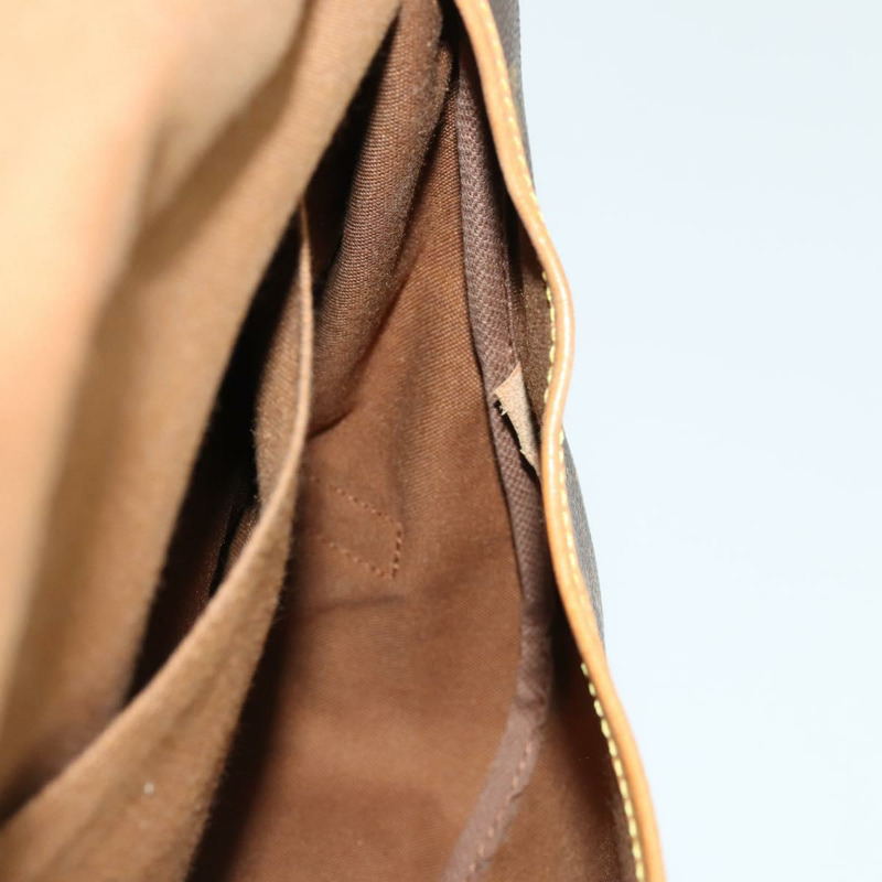 【日本直送】路易威登 Monogram Saumur 35 肩背包 M42254 LV Auth 163546A-21