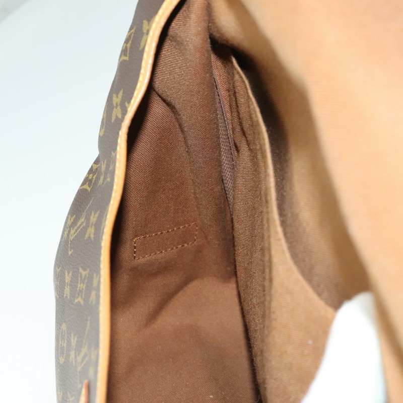 【日本直送】路易威登 Monogram Saumur 35 肩背包 M42254 LV Auth 163546A-22