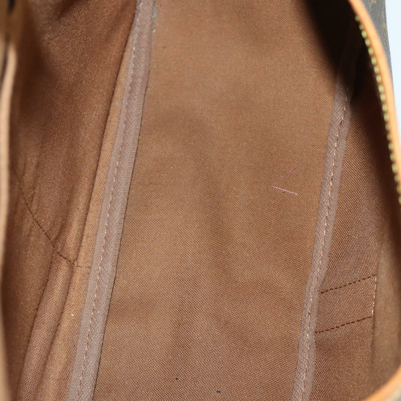 【日本直送】路易威登 Monogram Saumur 35 肩背包 M42254 LV Auth 163546A-24