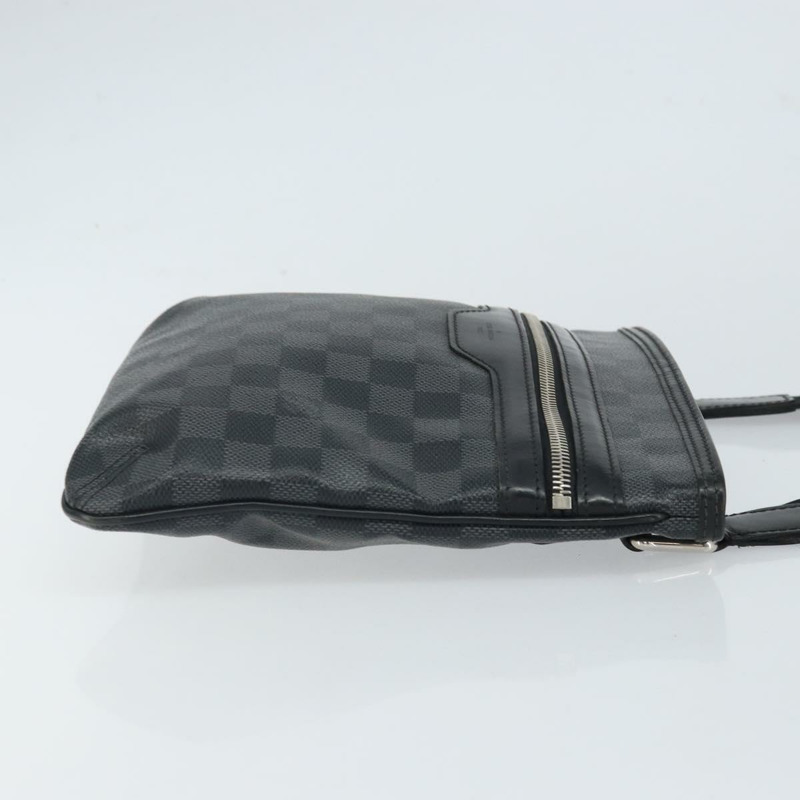 【日本直送】路易威登 Damier Graphite Tomas 單肩包 N58028 LV Auth 164577-2