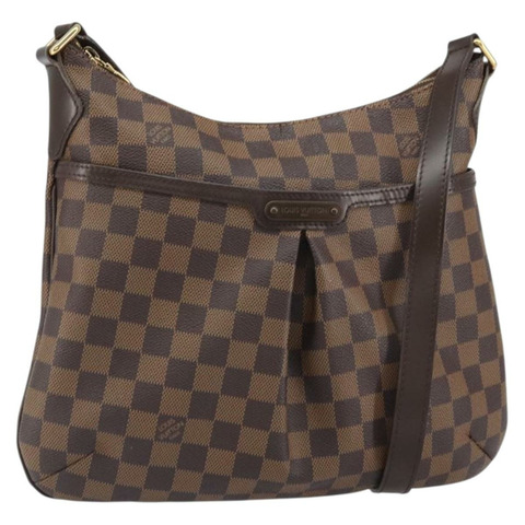 路易威登 Damier Ebene Bloomsbury PM 單肩包 N42251 LV Auth 164573