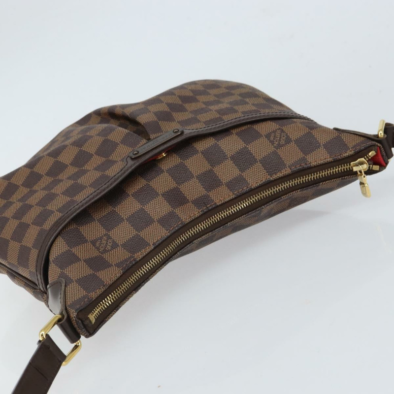 【日本直送】路易威登 Damier Ebene Bloomsbury PM 單肩包 N42251 LV Auth 164573-5