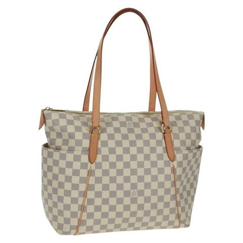 路易威登 Damier Azur Totally MM 手提包 N51262 LV Auth SW1958SAV