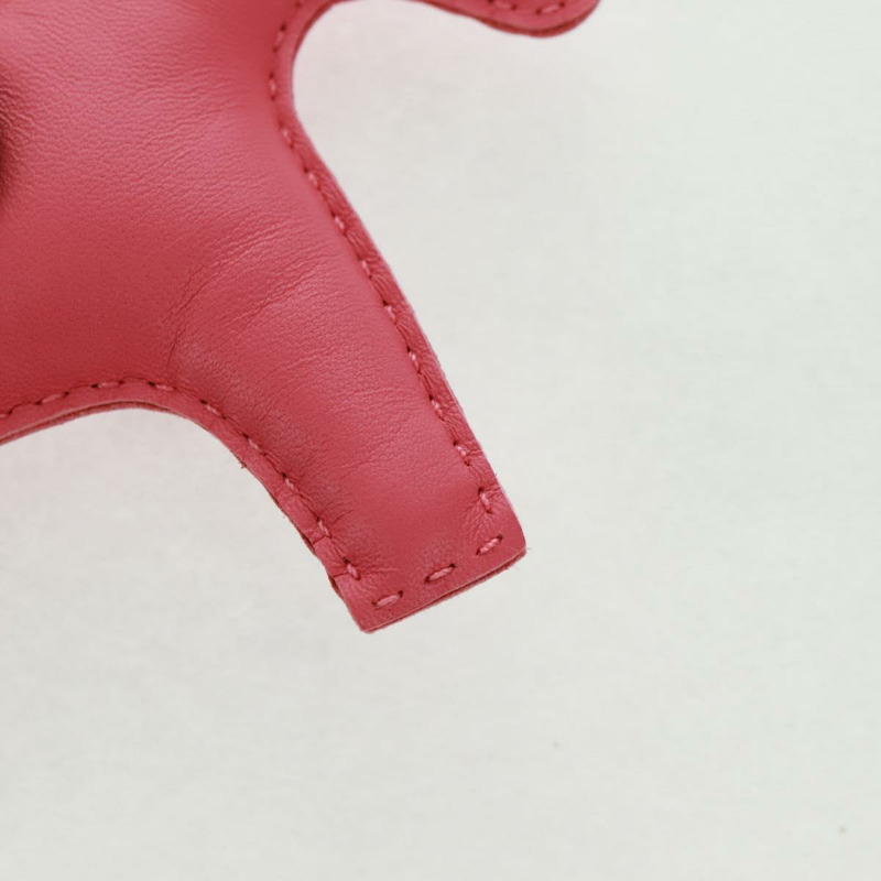 【日本直送】愛馬仕 Rodeo Charm Clan PM 粉紅皮革正品 163213M-8