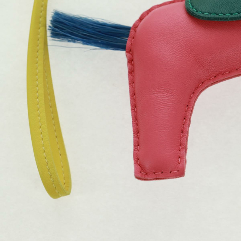 【日本直送】愛馬仕 Rodeo Charm Clan PM 粉紅皮革正品 163213M-10