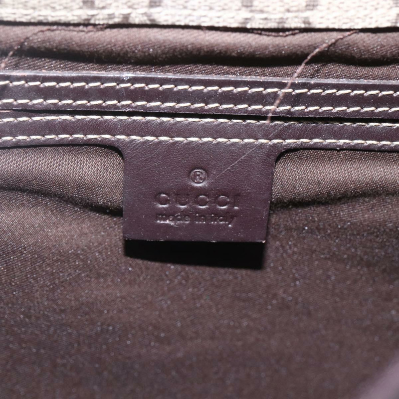 【日本直送】GUCCI GG Supreme 單肩包 PVC 米色 金色 201732 正品 SW1915-9