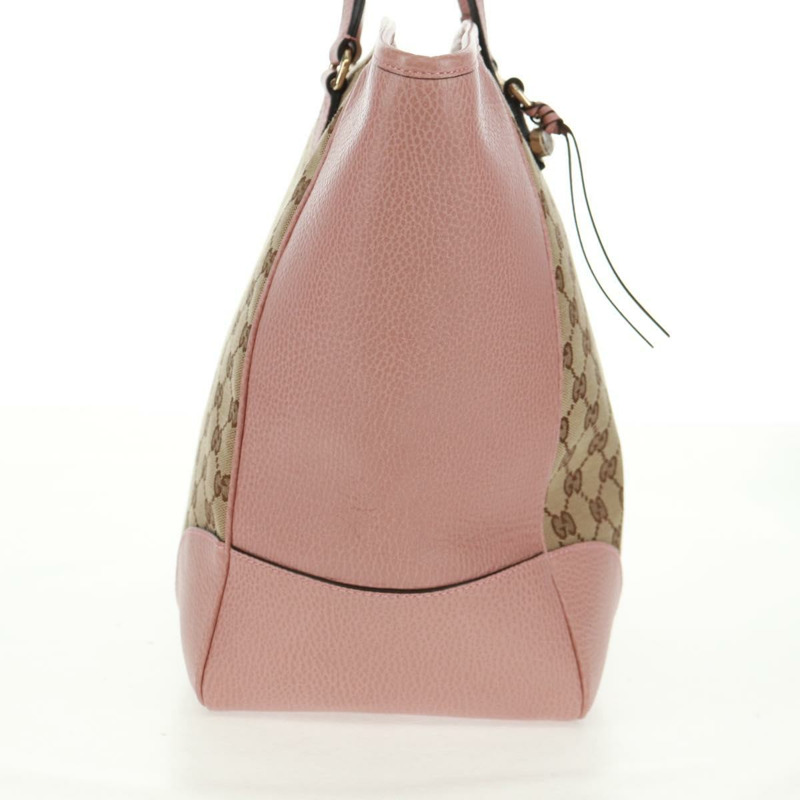 【日本直送】GUCCI GG帆布托特包 暢貨 米色 金色 粉紅色 449242 正品 am10538V-3