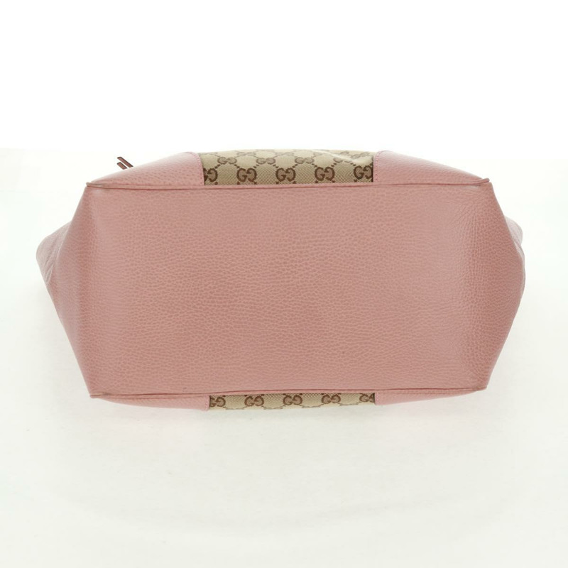 【日本直送】GUCCI GG帆布托特包 暢貨 米色 金色 粉紅色 449242 正品 am10538V-4