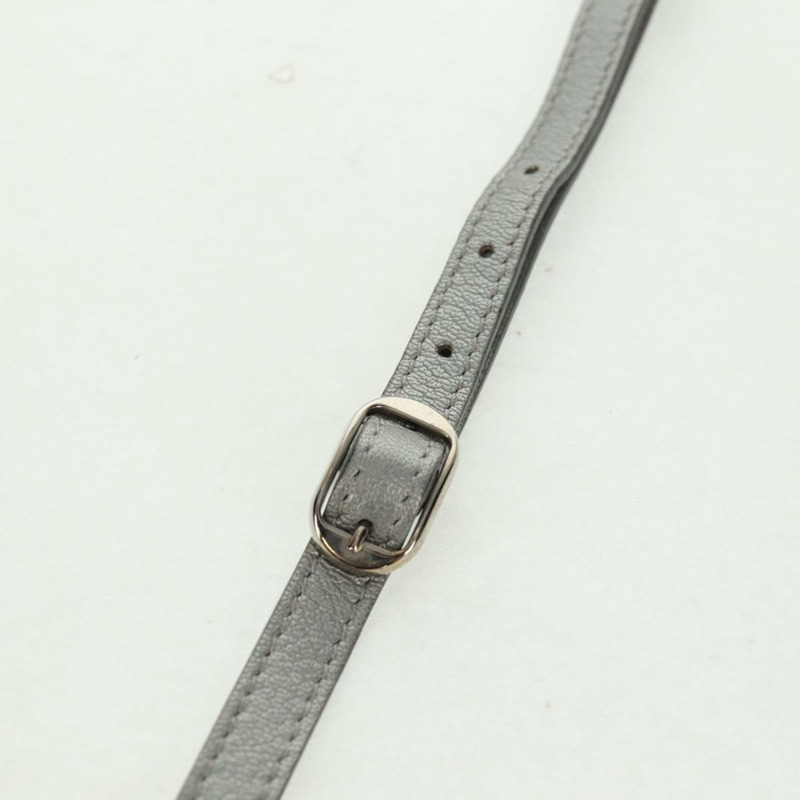 【日本直送】BALENCIAGA The Hip 單肩包 皮革 銀色 242803 正品 163625V-8