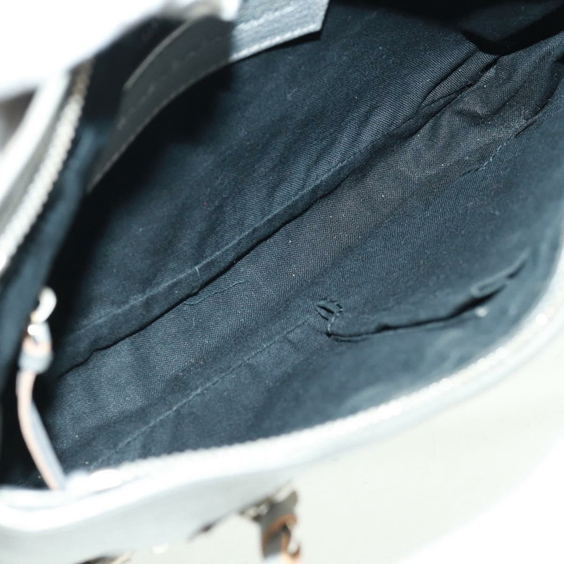 【日本直送】BALENCIAGA The Hip 單肩包 皮革 銀色 242803 正品 163625V-9