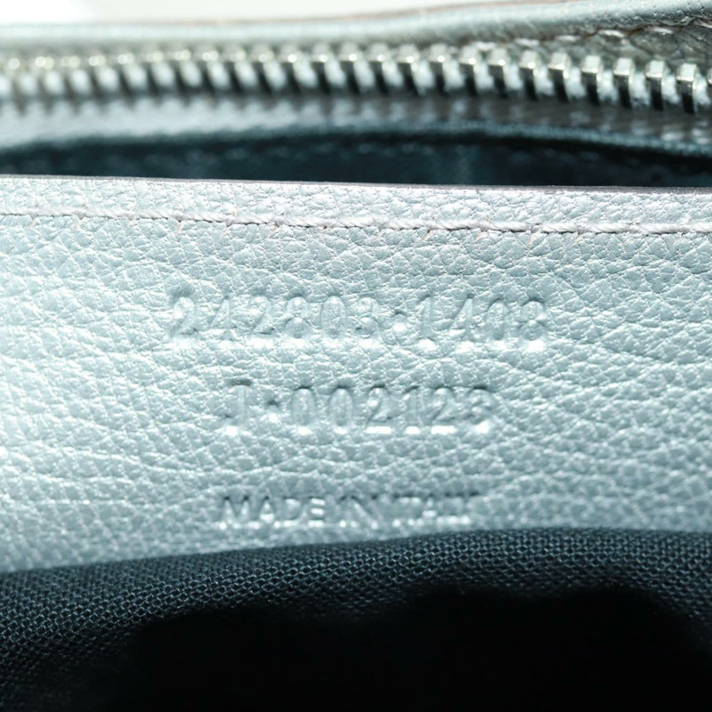 【日本直送】BALENCIAGA The Hip 單肩包 皮革 銀色 242803 正品 163625V-10