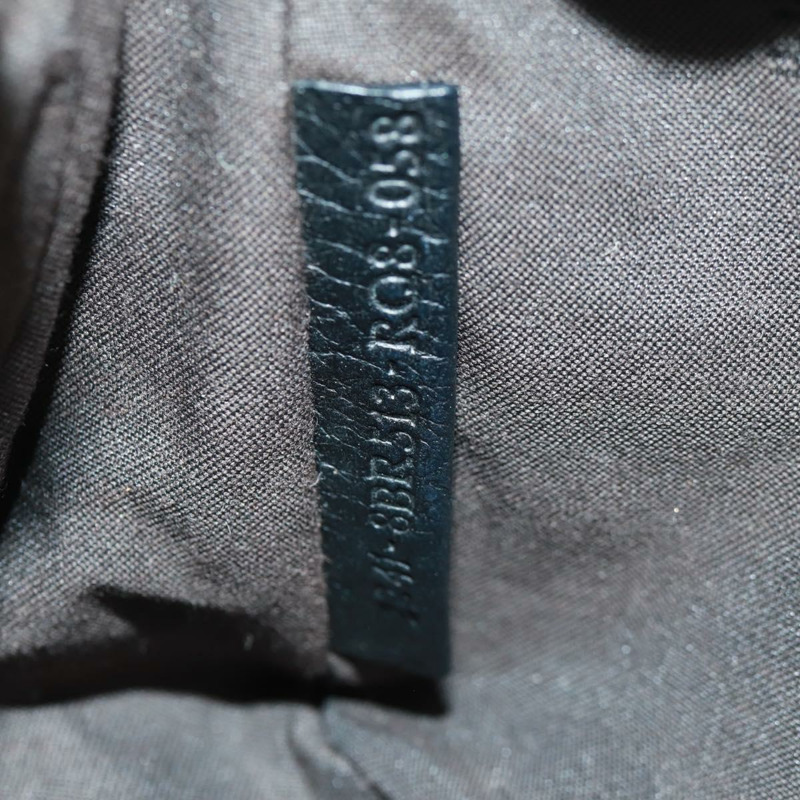 【日本直送】FENDI Zucchino帆布配件包 黑色 金色 Auth 163722V-10