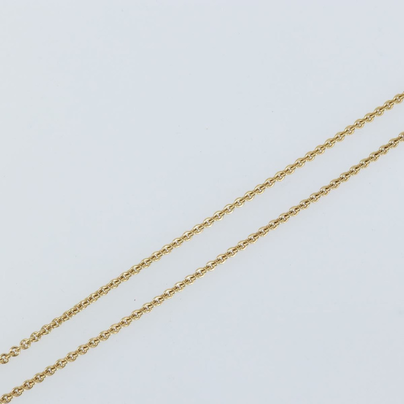 【日本直送】Christian Dior 水晶項鍊 金屬金 Auth mr1949-5