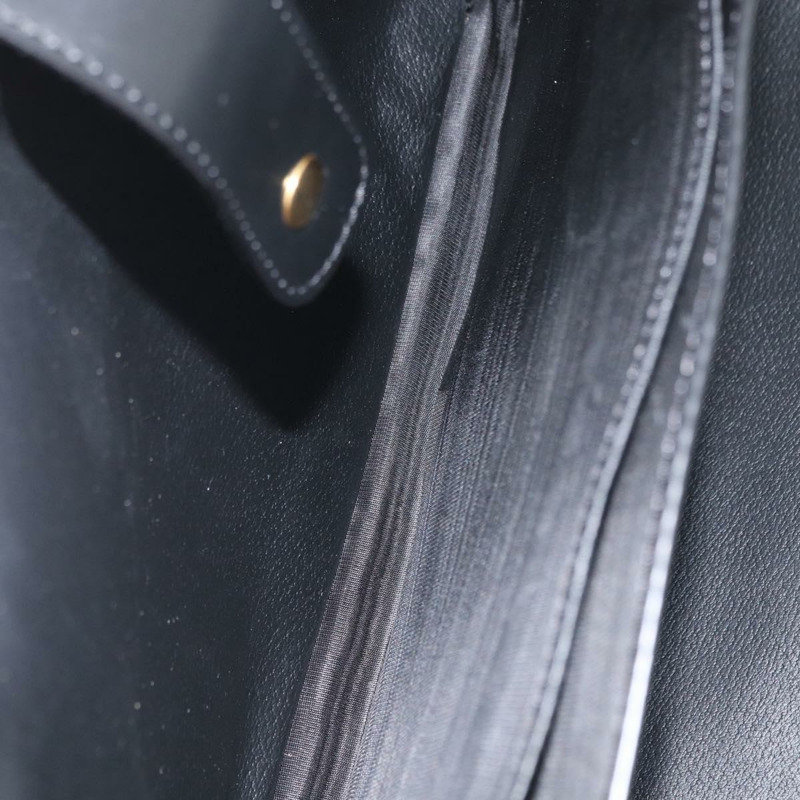 【日本直送】CELINE Macadam帆布手提包 PVC皮革 2way 黑色金色 Auth 164759V-22