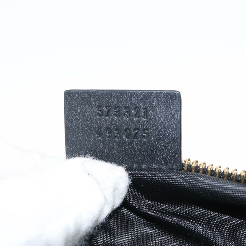 【日本直送】GUCCI Web Sherry Line 單肩包 絨面革 棕色 金色 573321 Auth mr1859-11