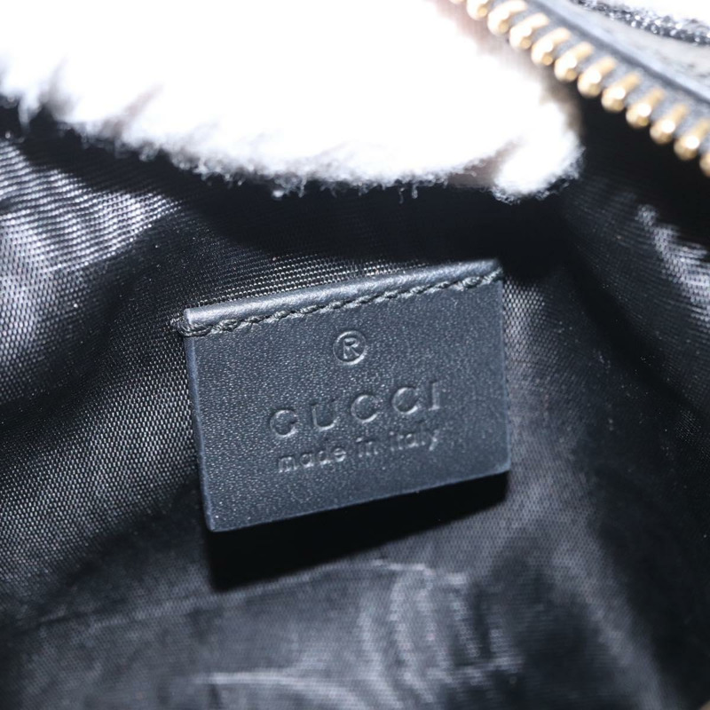 【日本直送】GUCCI Web Sherry Line 單肩包 絨面革 棕色 金色 573321 Auth mr1859-18