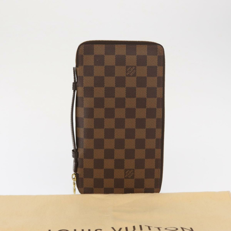 【日本直送】路易威登 Damier Ebene Zippy 收納長皮夾 N60003 LV 正品 164703V-11