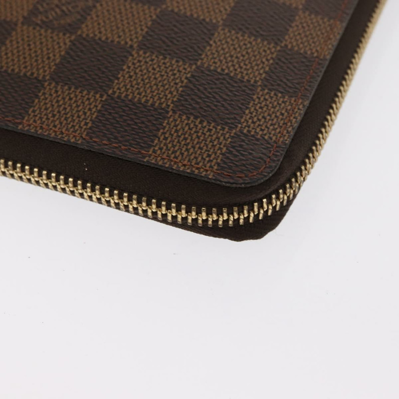 【日本直送】路易威登 Damier Ebene Zippy 收納長皮夾 N60003 LV 正品 164703V-14