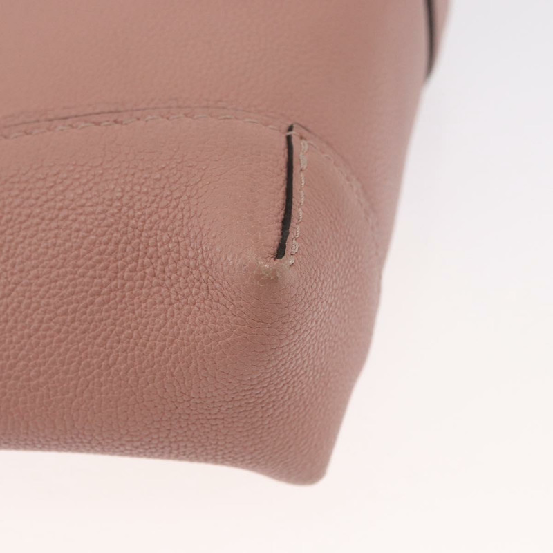 【日本直送】路易威登 Parnasea Nano Lockit 手提包 皮革 粉紅色 M61256 LV 正品 ka1550-16