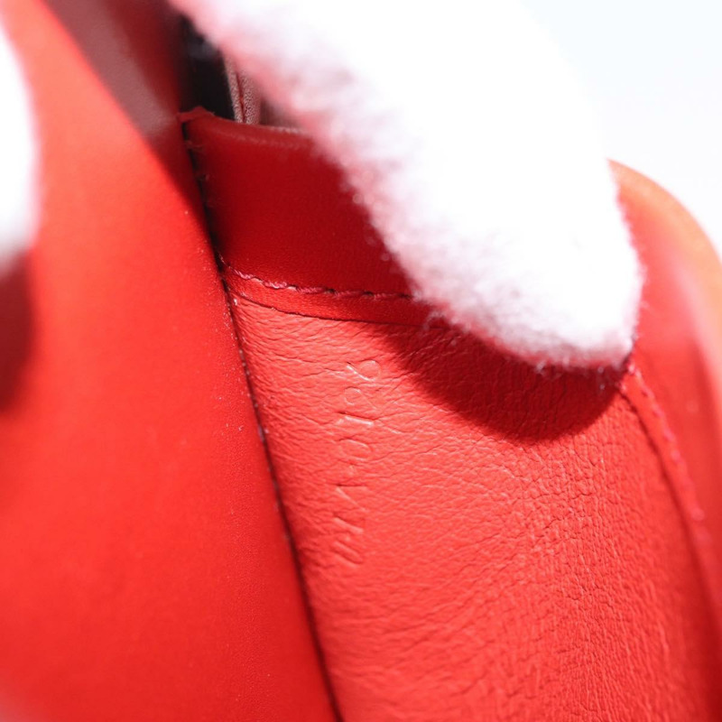 【日本直送】CELINE 橘色金色皮革肩背包 正品 ka1547-11